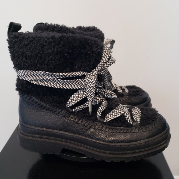 Splendid Women's Chunky Yuki Booties Boots Black Size 9.5 - Picture 1 of 10